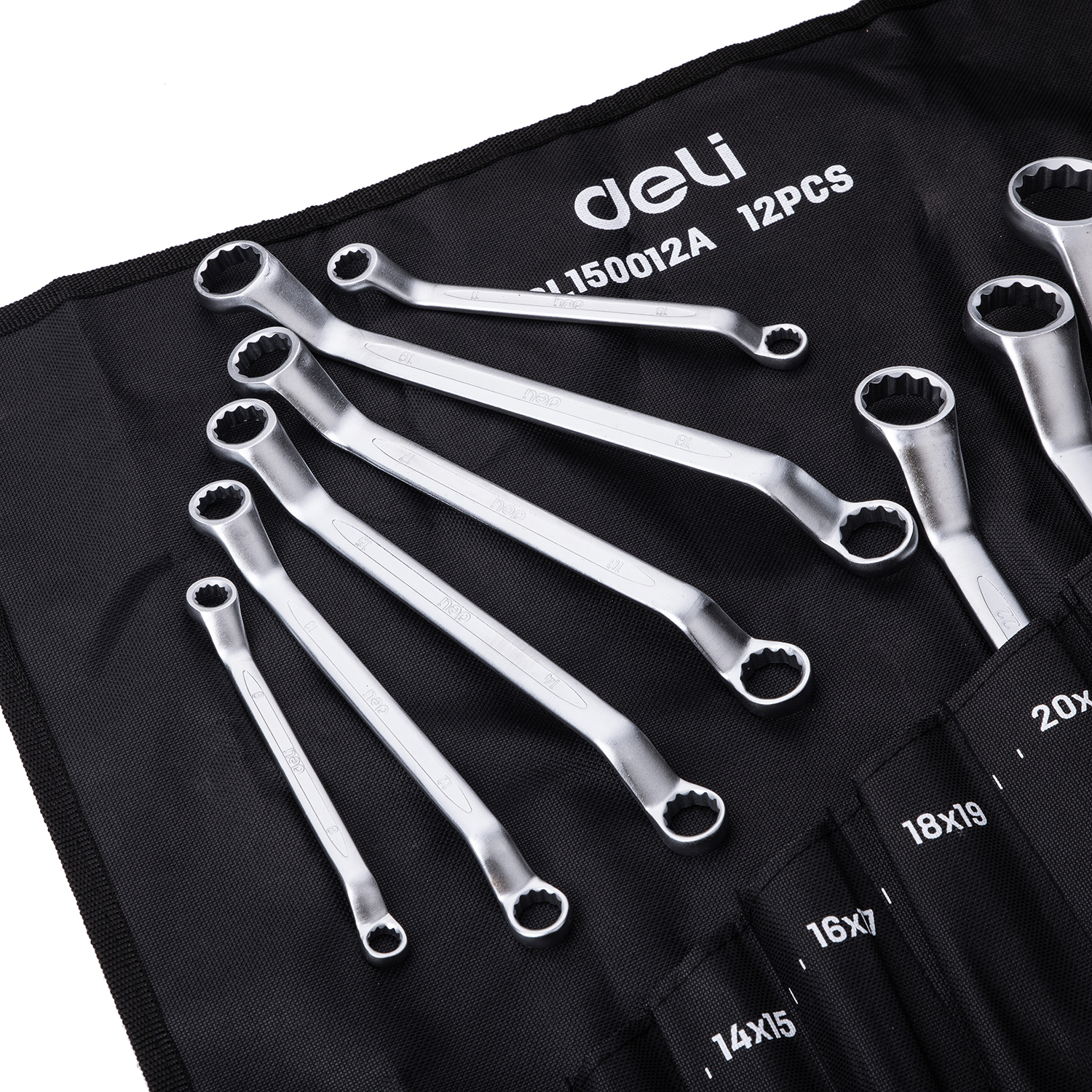 12pcs Double Offset Ring Spanner
