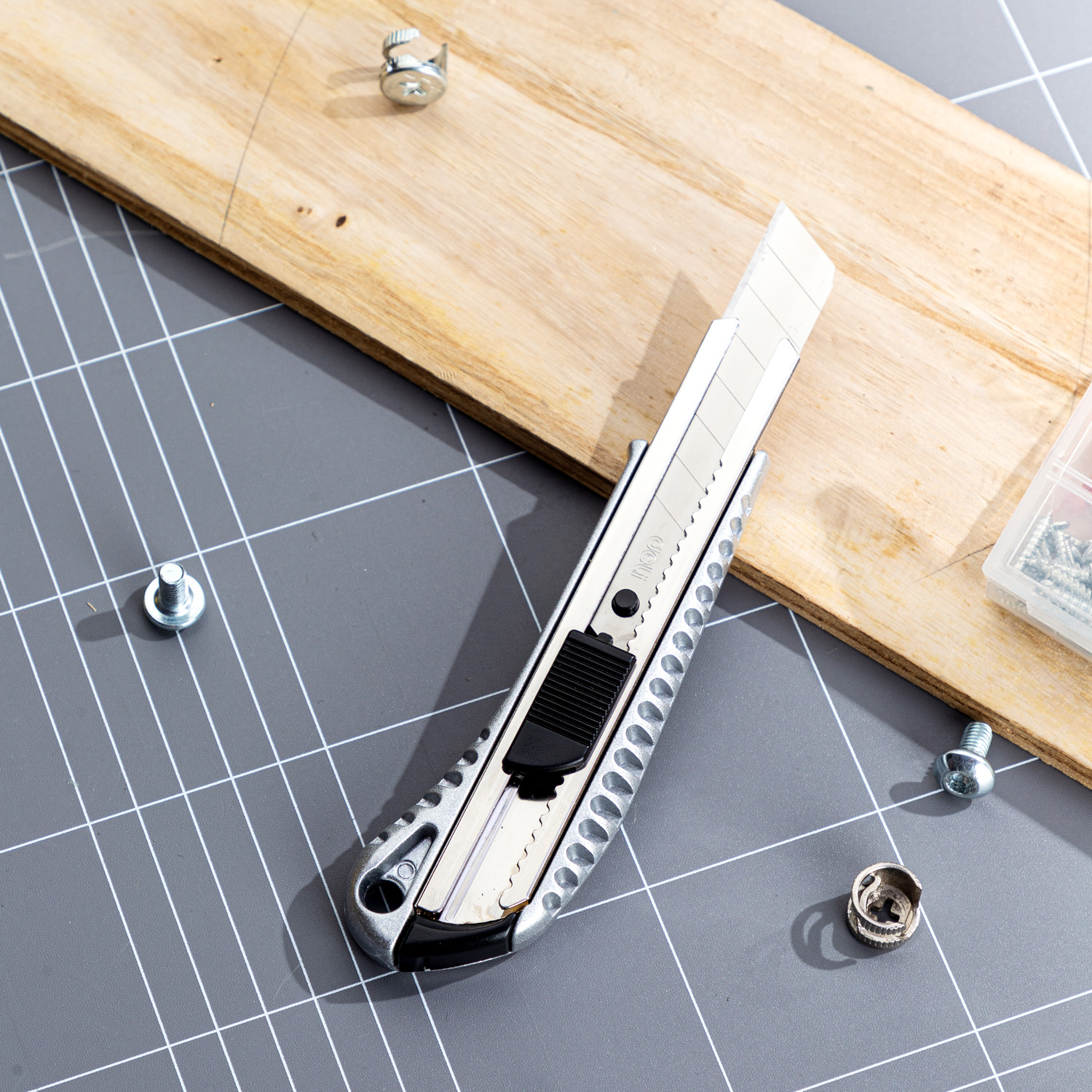 Couteau utilitaire en alliage en aluminium 18 mm